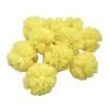 pompom malha amarelo
