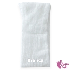 meia de seda branca passo fofo