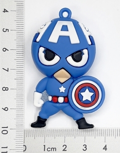 Pingente do Capitão America Emborrachado (1 und) - comprar online