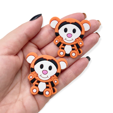 Aplique Tigrao emborrachado (par)