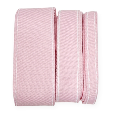Kit de Fitas Jeans – 6 metros no total! ✂️ Inclui: 2m de fita 38mm, 2m de fita 22mm e 2m de fita 10mm. Ideal para customizações, artesanatos e detalhes criativos!