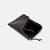 Porta Ipad Bari negro, una funda portatablet elegante de cuero negro con cierre en color dorado, ideal para accesorios y viajes.