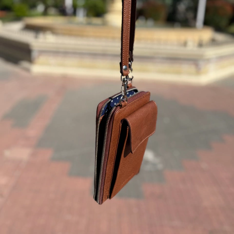 Mini bag Avila chocolate claro - comprar online