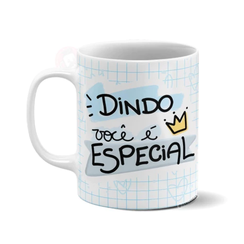 Caneca personalizada - Dindo você é especial - comprar online