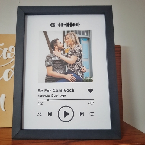 Quadrinho Nossa Música - Com código Spotify!