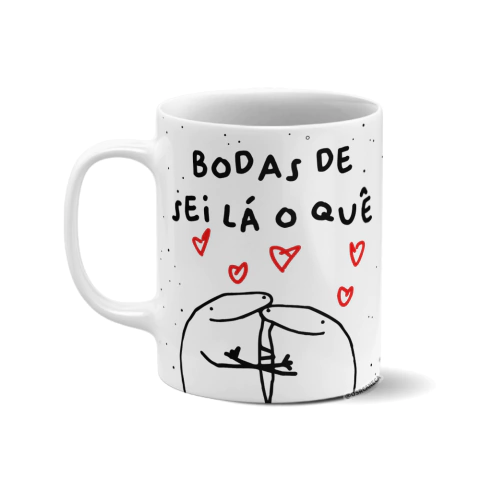 Caneca personalizada - Bodas de sei lá o quê | Flork