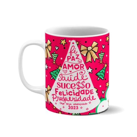 Caneca personalizada - Natal