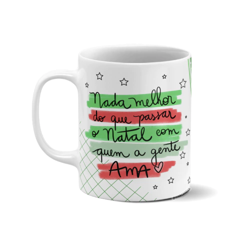 Caneca personalizada - Natal com foto