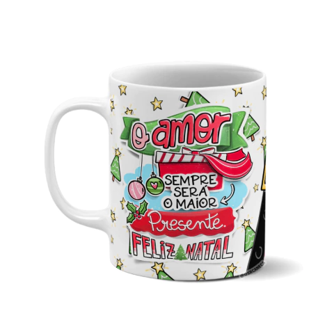 Caneca personalizada - O amor sempre será o maior presente