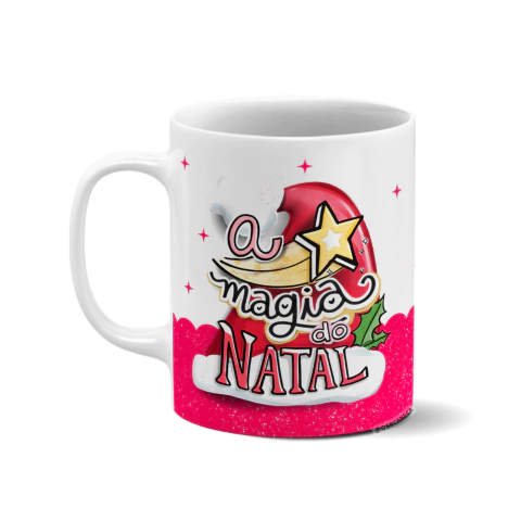 Caneca personalizada - A magia do Natal
