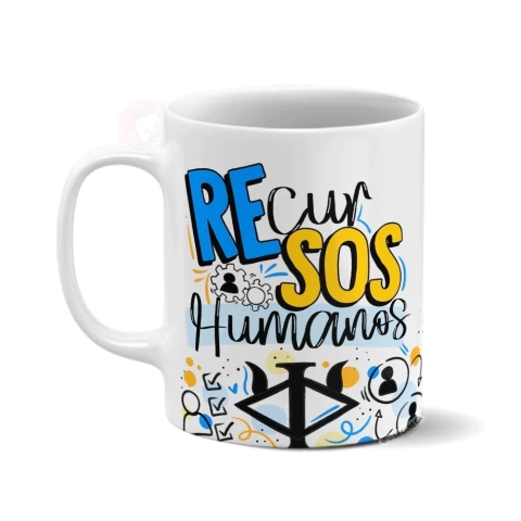Caneca Profissão Recursos Humanos - Presente Personalizado | Sr. Caneca - comprar online
