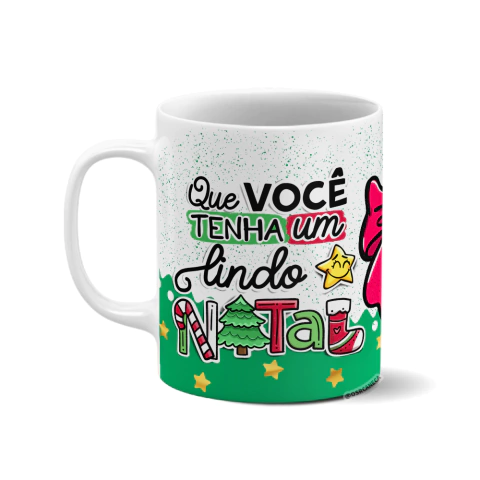 Caneca personalizada - Que você tenha um lindo Natal