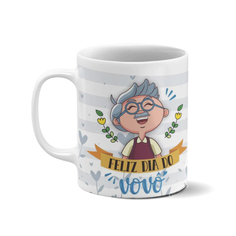 Caneca personalizada - Vovô é pai com açúcar