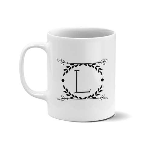 Caneca personalizada - Inicial