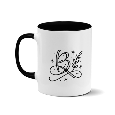 Caneca personalizada - Inicial
