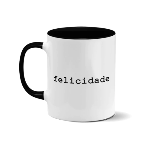 Caneca personalizada - Felicidade