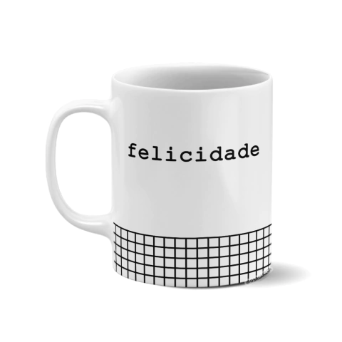 Caneca personalizada - Felicidade