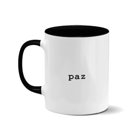 Caneca personalizada - Paz