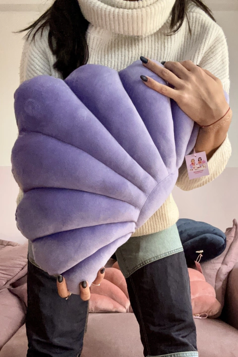 Almohadón Shelly XL - lila