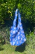 Bolsa Grande Flores Azules - comprar online