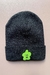 Gorro Flor - negro