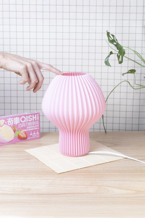 Lámpara Huji - rosa - comprar online