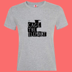 Remeras CAGE THE ELEPHANT NEGRO - comprar online