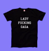 Remera Negra LADY FUCKING GAGA