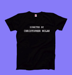 Remera Negra DIRECTED BY CHRISTOPHER NOLAN