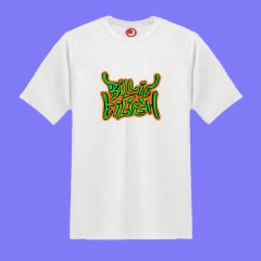 Remeras BILLIE EILISH VERDE Y NARANJA