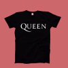 Remera Negra QUEEN LOGO