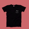 Remera Negra LOUIS TOMLINSON CARITA (Estampa SÓLO ADELANTE)