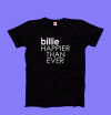 REMERA NEGRA BILLIE EILISH HAPPIER THAN EVER