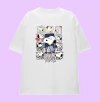 REMERA OVERSIZE BLANCA SNOOPY ERAS DTF