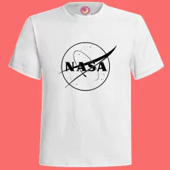 Remeras NASA NEGRO