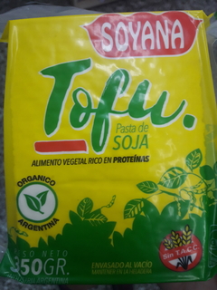 TOFU x 350 gr DE SOJA ORGANICA SOYANA (TRADICIONAL)