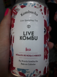 KOMBUCHA BRAVIA // LIVE KOMBU LATA x 354 ml