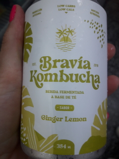 KOMBUCHA BRAVIA // LIVE KOMBU LATA x 354 ml - tienda online