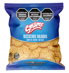BIZCOCHOS SALADO SMAMS X 150 g
