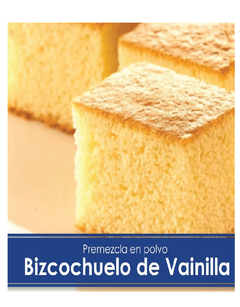 BIZCOCHUELO DE VAINILLA