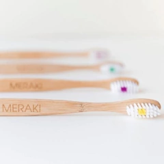 CEPILLO DE DIENTES BAMBU SUSTENTABLE ECOLOGICO BIODEGRADABLE