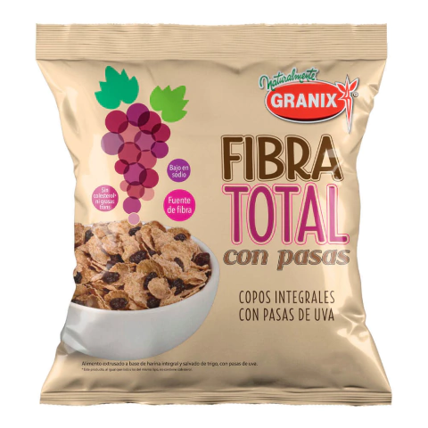 FIBRAS DE SALVADO CON PASAS x200G