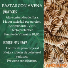 TIRABUZON HARINA DE AVENA ANDIAMO x 350 GRS - Natural Dietética Online
