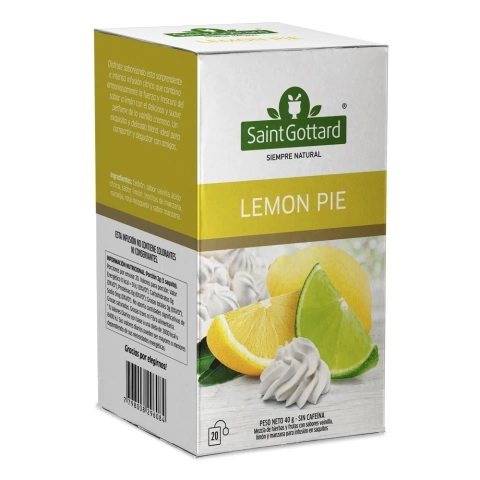 INFUSION LEMON PIE x 20 SAQUITOS SAINT GOTTARD