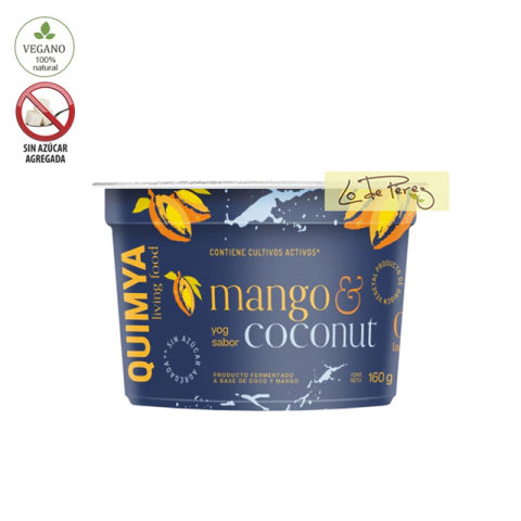 QUIMYA YOGURT MANGO y MARACUYA SIN AZUCAR x 160 GRS