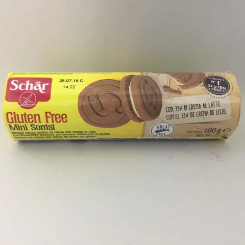 GALLETA MINI SORRISI X 100 g SCHAR