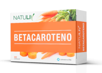 Betacaroteno natuliv x 30 caps