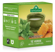 S TE VERDE MENTA Y MIEL X 10 SAQUITOS