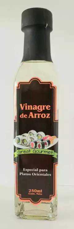 VINAGRE DE ARROZ 250 ML GREAT GOURMET