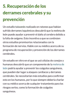 Imagen de MELENA DE LEON x 50 CC